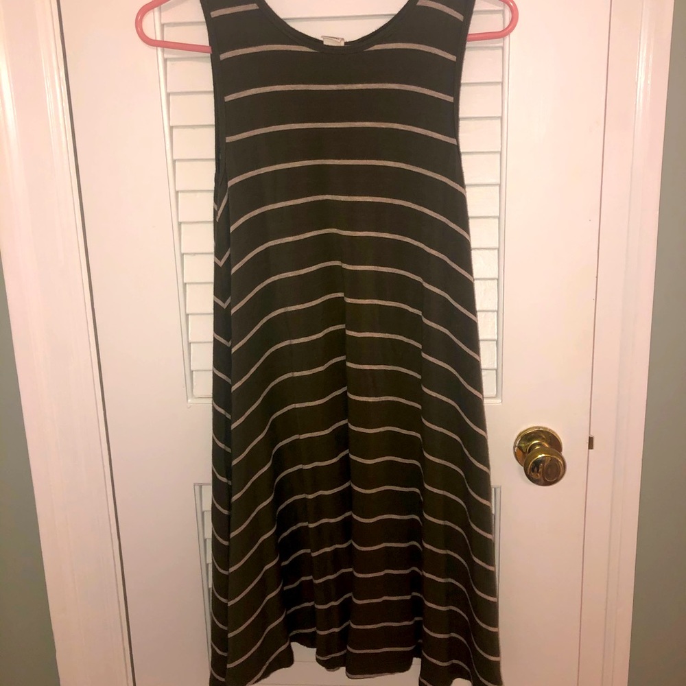Stripe swing dress